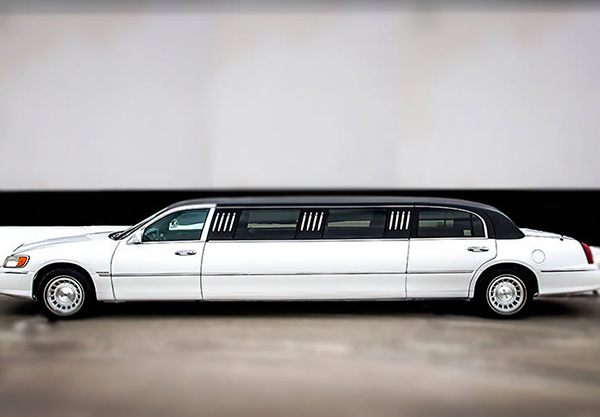 white limousine