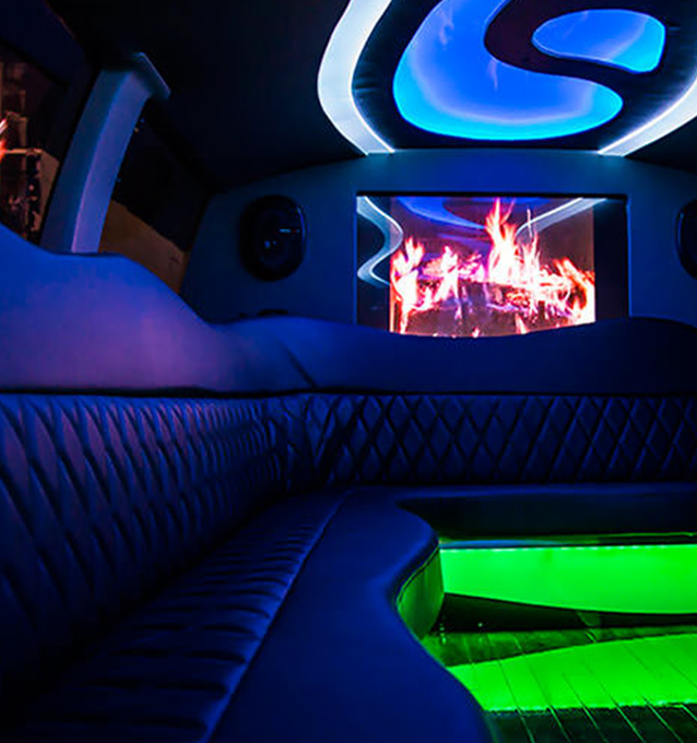 Party van interior